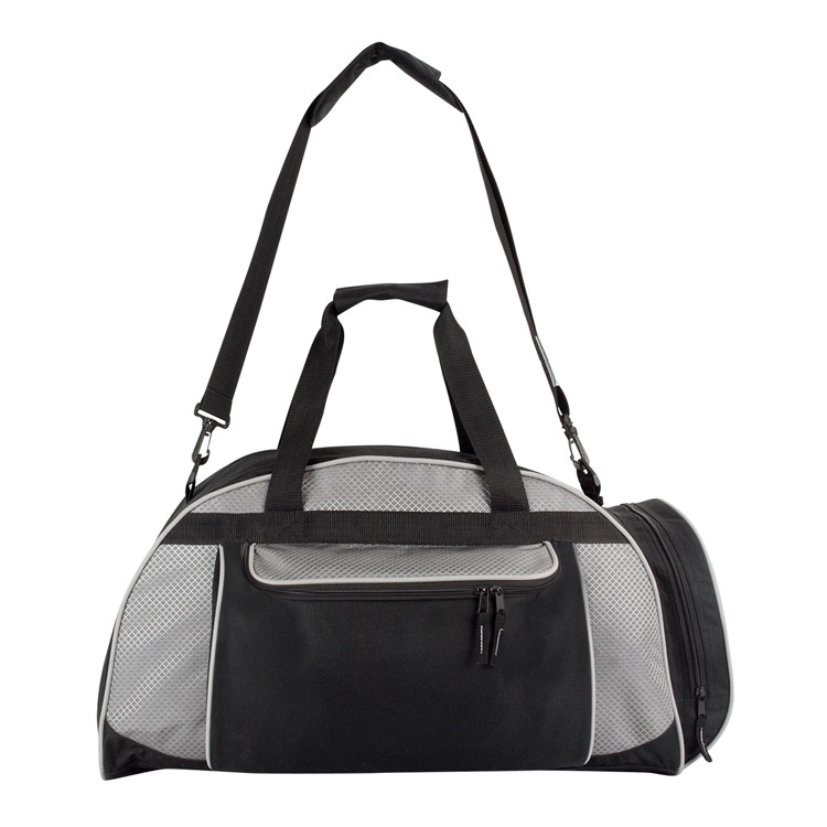 SIN 300, MALETA BLOMSBURY. Maleta con bolsa principal. frontal y lateral. Incluye asa para colgar en hombros.